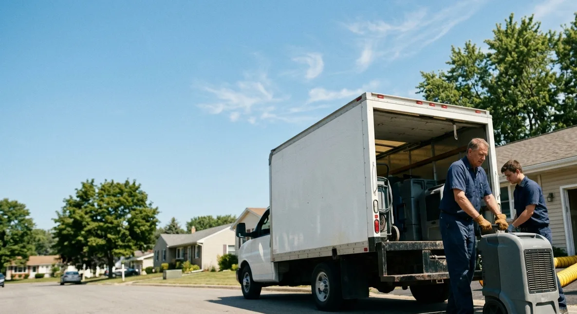 Water Damage Cleanup in Chandlerville, IL near me